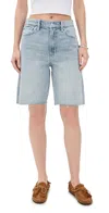 Joe's Jeans The Ryan High Rise Bermuda Jean Shorts In Gentle