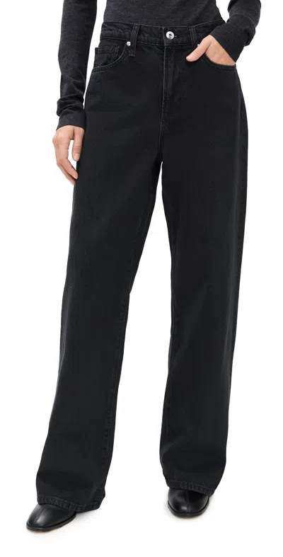 Joe's Jeans The Ryan Low Slung Baggy Jeans Nostalgia In Black