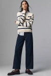 Joe's Jeans The Ryan Petite Low-slung Baggy Wide-leg Jeans In Blue