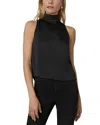 Shop Joe's Jeans The Sarah Satin Top In Black
