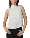 Joe's Jeans The Sarah Satin Top In Ecru