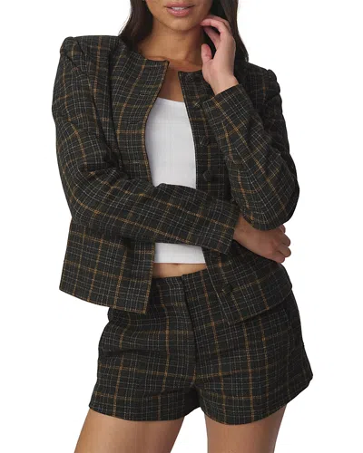 Joe's Jeans The Scottie Collarless Jacket In Multi