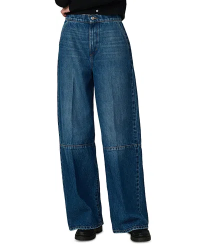 Joe's Jeans The Seamed Harlowe High Rise Trouser Jeans In Frequent In Blue