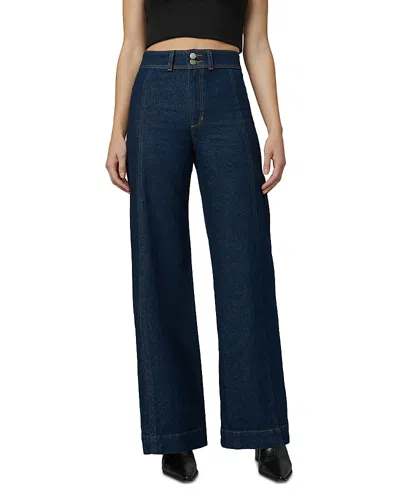 Joe's Jeans The Seamed Wide Leg Trouser Jeans In Rinse