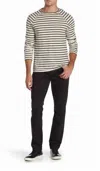 Joe's Jeans The Slim Stretch Twill After Dark Pants In Black In Black