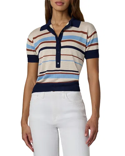 Joe's Jeans The Stella Polo Sweater In Animal Print