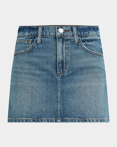 Joe's Jeans The Tessa Denim Mini Skirt In Showdown