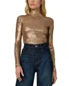 Joe's Jeans The Tony Long Sleeve Top In Brown
