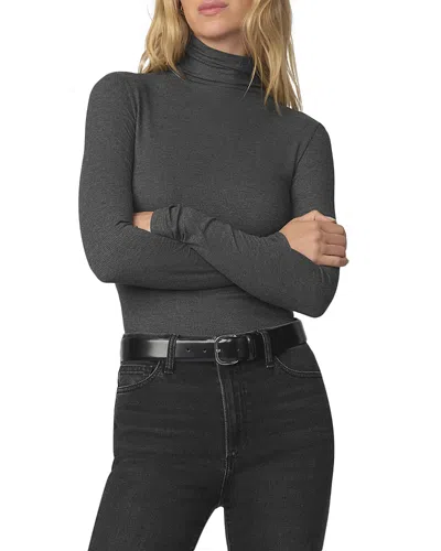 Joe's Jeans The Tony Long Sleeve Turtleneck Top In Gray