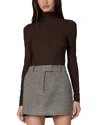 Joe's Jeans The Tony Merrow Turtleneck Top In Brown