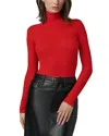Joe's Jeans The Tony Knit Turtleneck Top In Holiday Red