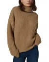 Joe's Jeans Toronto Oversized Sweater In Oatmeal Brown In Nude