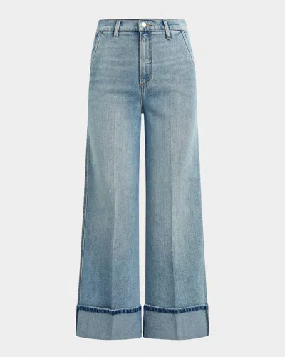JOE'S JEANS THE TRIXIE CUFFED TROUSER JEANS