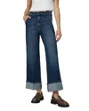 Joe's Jeans The Trixie High Rise Wide Cuff Trouser Jeans In Double Down In Double Dow