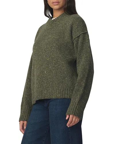 Joe's Jeans The V Neck Drop Shoulder Sweater In Green