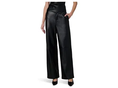 Joe's Jeans The Vegan Leather Trousers In Black