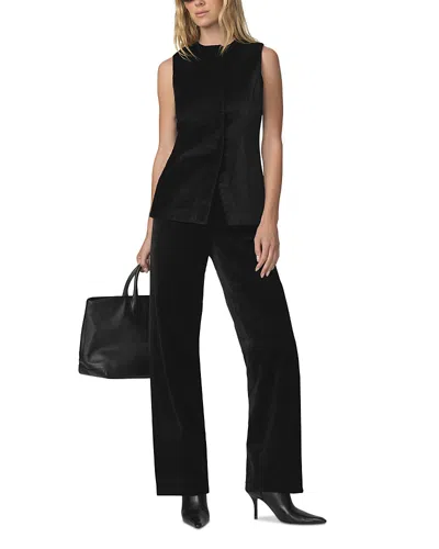 Joe's Jeans The Velveteen Sleeveless Tunic In Black