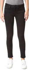 Joe's Jeans The Vixen Sassy Straight Ankle Stretch Denim Skinny Jeans In Reagan Black In Multi