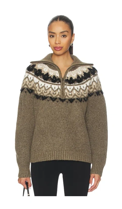 JOE'S JEANS THE WELLS FAIR ISLE SWEATER