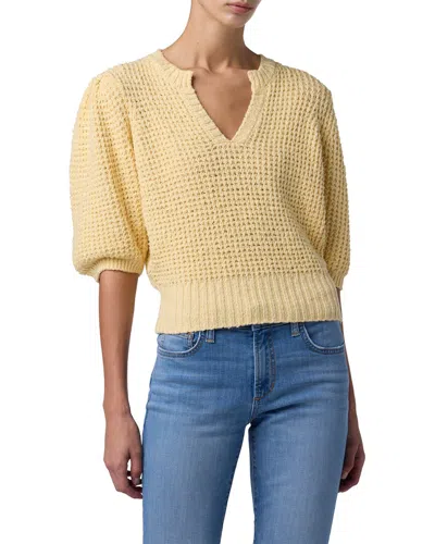 Joe's Jeans V-neck Sweater In Yellow
