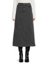 Joe's Jeans Women's The Joplin Denim Midi Skirt In Amelia