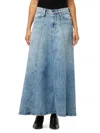 Joe's Jeans The Amelia Denim Maxi Skirt In Going Nowhere