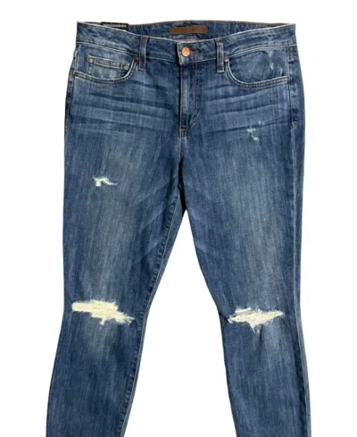 Joe's Jeans Women's Ava Ripped Distressed Skinny Ankle Jeans In Blue