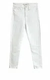 Joe's Jeans Women's Charlie High Rise Skinny Crop Jeans In White In White