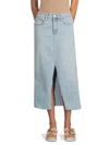 Joe's Jeans The Eva Denim Maxi Skirt In Taiwan
