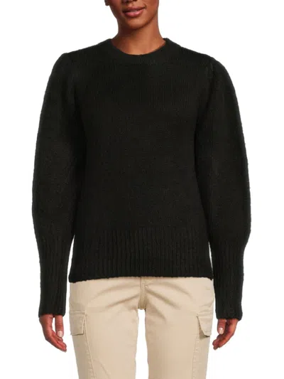 Joe's Jeans Women's Dropped Shoulder Sweater In Black