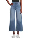 Joe's Jeans Women's Faded Wide-leg Jeans In Peru