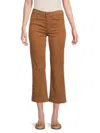 Joe's Jeans Women's High Rise Bootcut Crop Jeans In Caramel