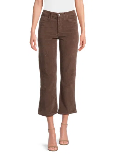 Joe's Jeans Women's High-rise Corduroy Bootcut Jeans In Brown