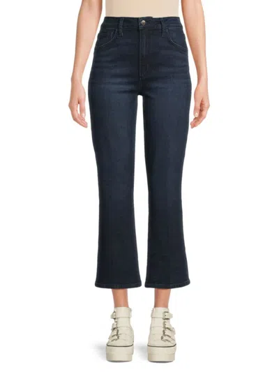 Joe's Jeans Women's High Rise Crop Boot Jeans In Blue
