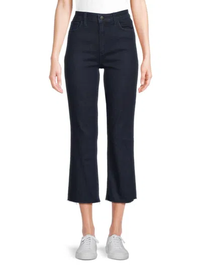 Joe's Jeans Women's High Rise Crop Bootcut Jean In Indigo Rinse