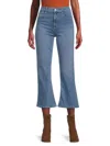 Joe's Jeans Women's High-rise Cropped Jeans In Blue