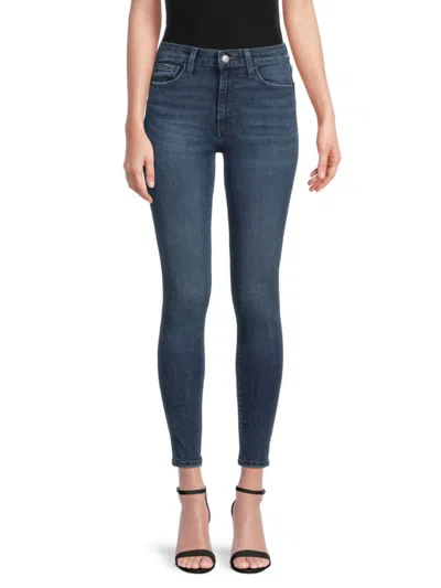 Joe's Jeans Women's High Rise Faded Skinny Jeans In Diana Blue