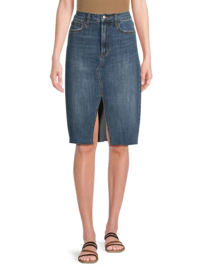 JOE'S JEANS WOMEN'S HIGH-RISE MIDI SKIRT