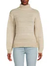 Joe's Jeans Women's Knit Turtleneck Sweater In Gray