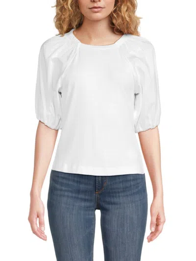 Joe's Jeans Women's Lila Cotton Top In White