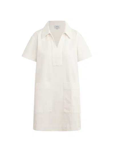 Joe's Jeans Lillian Denim Dress In Milk In White