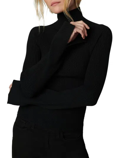 Joe's Jeans Women's Palmer Turtleneck Sweater In Black