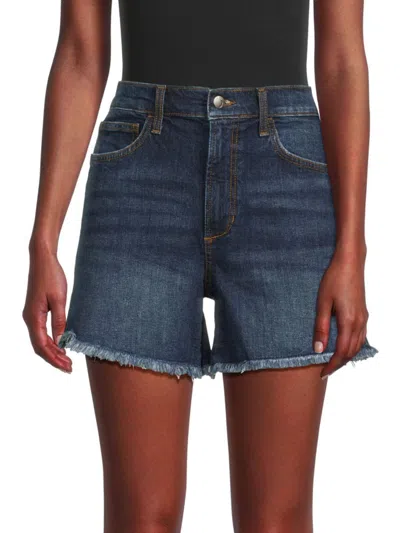 Joe's Jeans Babies' Women's Relaxed Raw Hem Denim Shorts