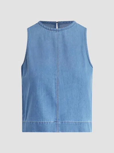 Joe's Jeans Denim Shell Top In Copious In Multi