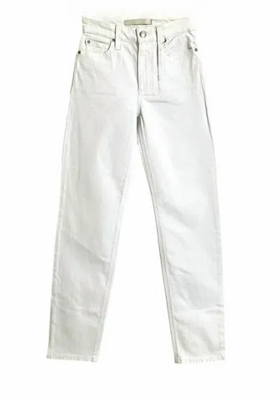 Joe's Jeans Women's Siouxsie High Rise Slim Ankle Jeans In White