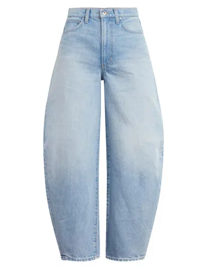 Joe's Jeans Women's The Billie Barrel-leg Jeans In Blue