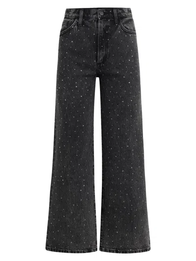 Joe's Jeans The Blake High Rise Cropped Jeans In Cosmic Night In Gray