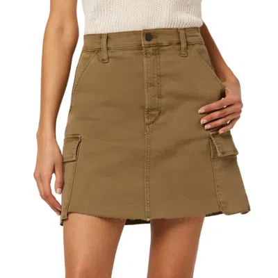 Joe's Jeans Women's The Cargo Skirt In Capers In Multi
