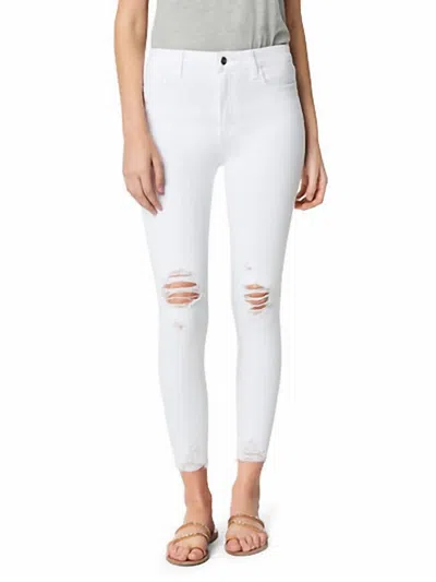 Joe's Jeans Women's The Charlie Ankle Jeans In Opalscent In White