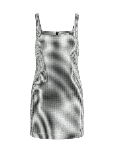 Joe's Jeans The Drew Gingham Cotton Minidress In Multi